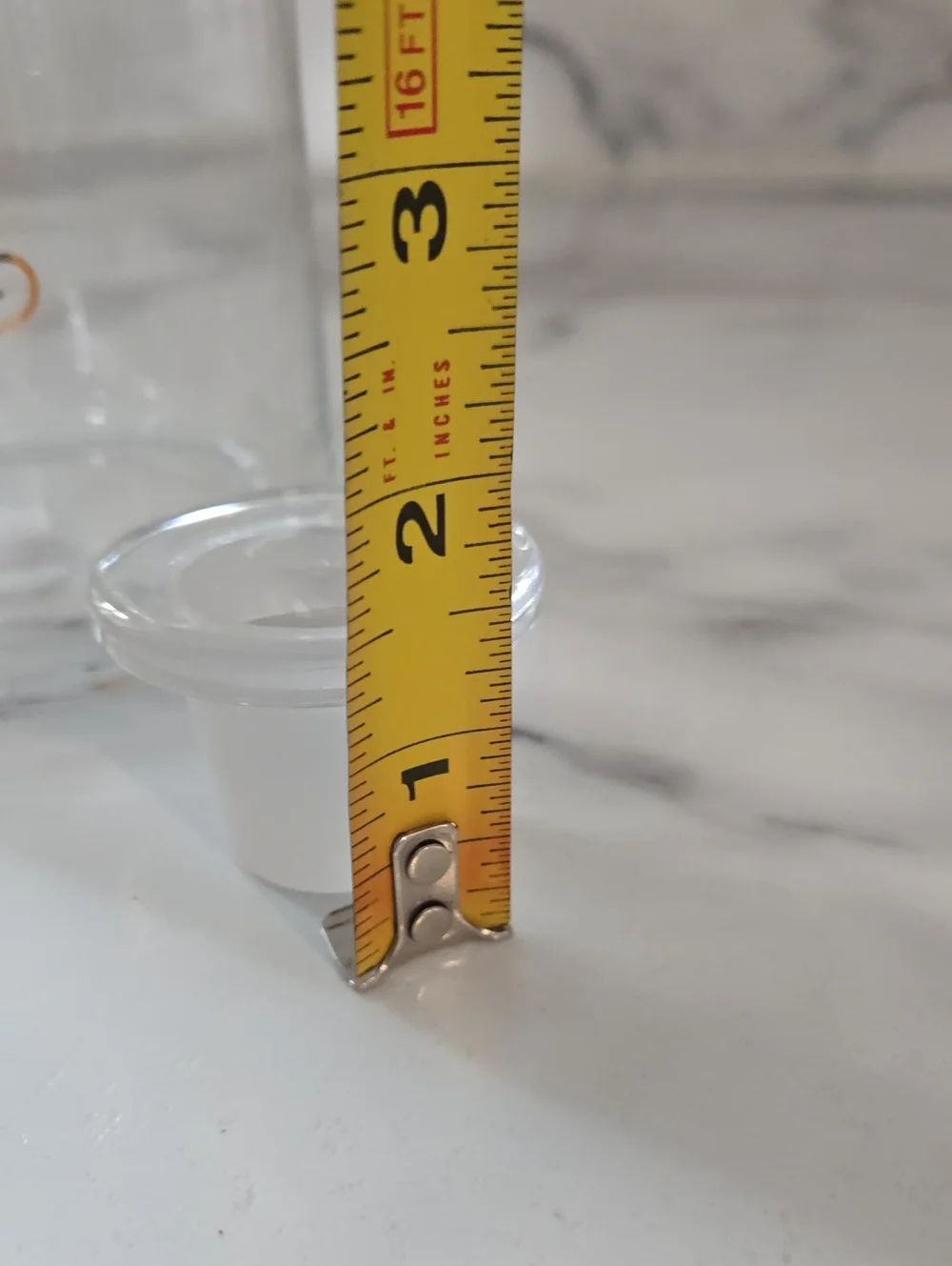 Clear Glass Apothecary Bottle with Gold 'Truth Serum' Lettering decanter